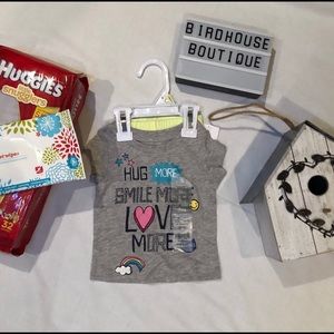 Carters 3m More Neon Pant and Shirt Set